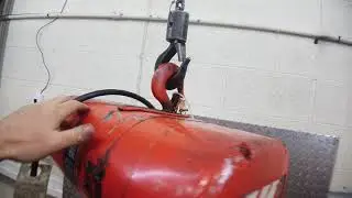 CM LODESTAR MODEL L Electric CHAIN HOIST 1 TON 10' LIFT 480v 3 phase #3