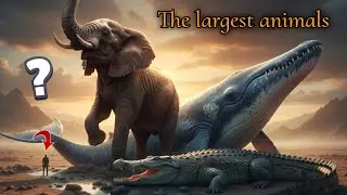 The Biggest Animals on Earth 😱 | #Wildlife #AI #Animals 