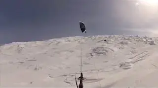 Snowkite Mount Washington NH 2013