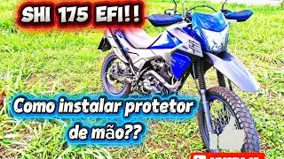 COMO INSTALAR PROTETOR DE M&Atilde;O SHI 175 DA SHINERAY???