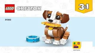 LEGO Instructions - Creator - 31382 - Playful Puppy - 3 in 1 (Book 1)