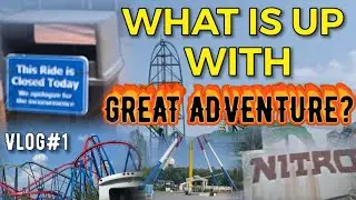 What is happening at Six Flags Great Adventure? | Great Adventures Vlog #1