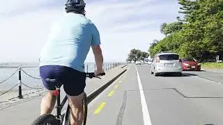 Ride : 5:00pm Tahunanui Rocks Road to Nelson New Zealand