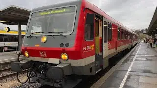 BR628/629 als RE55 Ulm - Villingen