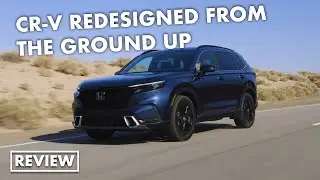 Honda CR-V 2023 года переработан с нуля