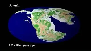 World Plate Tectonics since Jurassic (ca 190mya) + Tectonic History of Caribbean Plate
