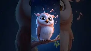 Cute Owl Lullaby 🌙🦉 | Sleep Song for Kids & Toddlers