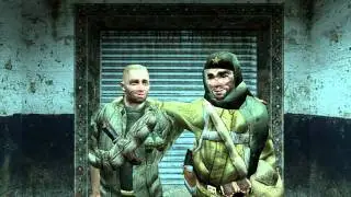Dempsey and Nikolai sing the 99 bottles of vodka song form Call of the dead