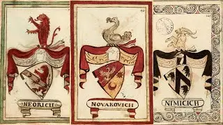 Bosnian Serbian Illyrian Coats of Arms