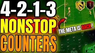 FC 26 4-2-1-3 META CUSTOM TACTICS! Explosive LW/RW Counters & Elite CAM Overload Guide