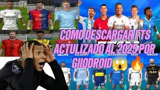 COMO DESCARGAR FTS ACTUALIZADO AL 2025 POR GIOODROID (TUTORIAL)🔥⚽