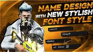 Free Fire Stylish Symbols || Free Fire New Stylish Font Style || Top 5 Free Fire Symbol @Totalgaming
