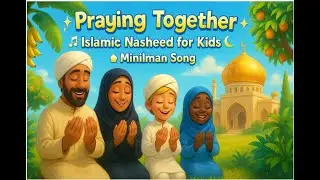 🎵✨ Praying Together 🎵✨ Islamic Nasheed for Kids 🌙 MiniIman Song 🎵✨