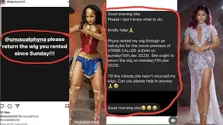 OMG 🙉 BBNAIJA WINNER PHYNA CRIES OUT OVER ALLEGATION OF HER BORROWING HAIR WIG & REFUSED 2 RETURN IT