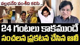 Tollywood comedian Ali | YS Jagan | Vallabhaneni Vamsi | YCP vs TD | AP News
