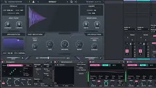 Swarm Reverb: extreme pre-delay and early reflection examples