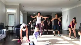 Live Insanity Workout With A Bunch Of Moms