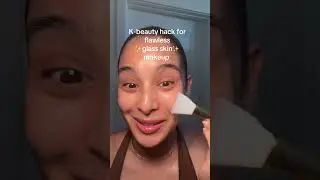 K beauty hack for flawless glass skin makeup
