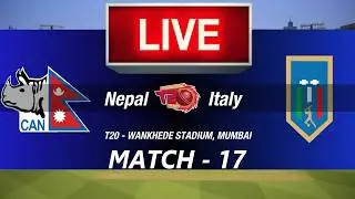 🛑LIVE- NEPAL vs ITALY🛑T20 WORLD CUP 2026🛑NEP vs ITA🛑CRICKET 26 GAMEPLAY🛑LIVE MATCH STREAMING🏏