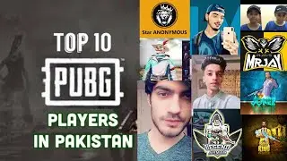 Top 10 best pubg player in Pakistan || Anonymous ||47khalifa Scope on ||