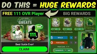 FREE 111 OVR Player Ok to Claim? GRASSROOT GREATS GUIDE in FC Mobile | Mr. Believer