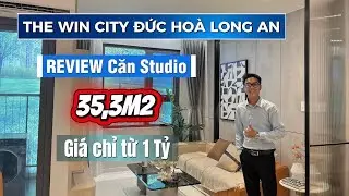 REVIEW The Win City Đức H&ograve;a : Căn Studio 35,3m2 thiết kế ra sao? Gi&aacute; b&aacute;n, PTTT, chi tiết mới nhất