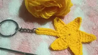 ⭐ Star Key Ring Pattern Tutorial | Easy DIY Handmade Keychain#StarKeyRing #KeychainPattern #DIYCraft