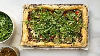 How to make Mediterranean Puff Pastry by Cooking with Zahra