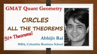 (2022) GMAT For Beginners - GMAT Geometry Circles Review  31+ Most Important Theorems & Properties