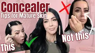 How to STOP Concealer Creasing for GOOD! Best Under Eye Routine for Mature Skin (Makeup Over 40)