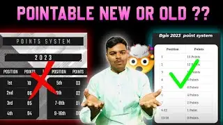 BGIS 2023 POINTABLE FORMAT ✅ ||  NEW VS OLD .