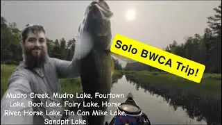 3 Days Solo Camping in the Boundary Waters- Mudro to Fairy