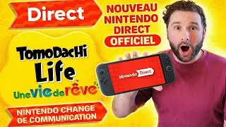NINTENDO DIRECT OFFICIEL ANNONCE ( ENCORE UN ) POUR CETTE SEMAINE 😱 SWITCH & SWITCH 2 🔥