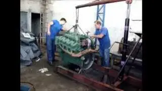 Motor scania v8