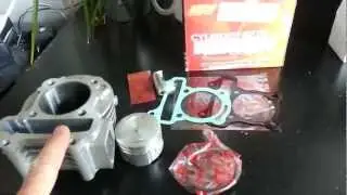 Gy6 NCY scooter big bore kit vs Chinese brand scooter / moped big bore kit for the qmb139