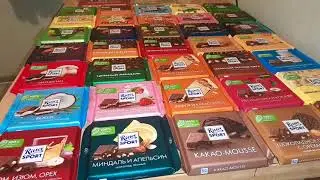 КОЛЛЕКЦИЯ ШОКОЛАДА RITTER SPORT