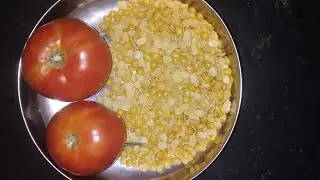 ಟೊಮೊಟೊ ಬೇಳೆ ಸಾಂಬಾರ್./(Tomoto bele sambar ).😍