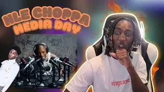 BROOO… NLE THE GREAT WENT CRAZY 😱 Media Day Freestyle Reaction
