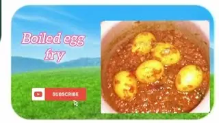 Boiled egg fry😋#simplerecipe #indianrecipes#ytvideo #saritha16@homecooks @do subscribe😊