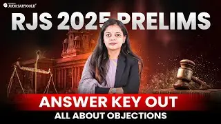 RJS 2025 PRELIMS ANSWER KEY OUT | ALL ABOUT&nbsp;OBJECTIONS By Judiciary Gold