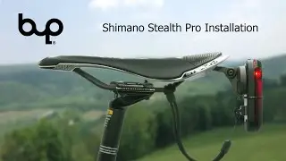 Bup Labs Shimano Stealth Pro to Garmin Varia and GoPro Mount Installation