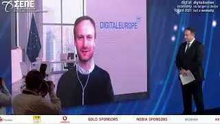 Chris Ruff, DIGITALEUROPE &sigma;&tau;&omicron; digital economy forum 2021
