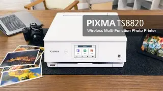 Canon PIXMA TS8820 Wireless Photo Multi-Function Printer