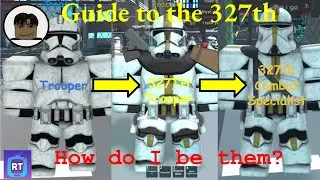 GAR 327th Star Corps Trooper Guide | Roblox Coruscant