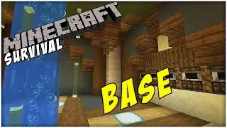 Building My First Base | Single Player Survival 1.14.3