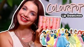COLOURPOP TRUE LOVES KISS LUX LIPSTICK VAULT LIP SWATCHES