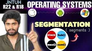 Segmentation in Operating Systems | JNTUH R22,R18 | CodingFataka | BTech OS classes
