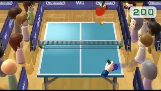 Wii Play - Table Tennis  Wii 第一次接觸 桌球