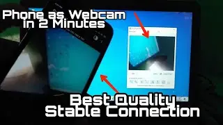 How To Use Phone as Webcam | DroidCam Tutorial | Best IP Webcam Alternative