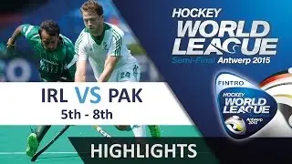 Ireland v Pakistan Match Highlights - Antwerp Men's HWL (2015)